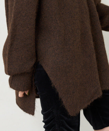 【5色可選/前後兩穿】B針織寬鬆開衫