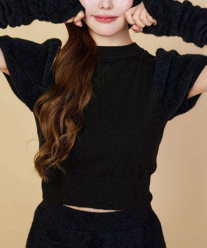 【one after another】附帶護臂針織衫