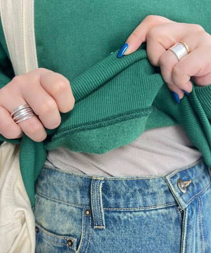 【U.S. POLO ASSN.】短款加絨套頭衫