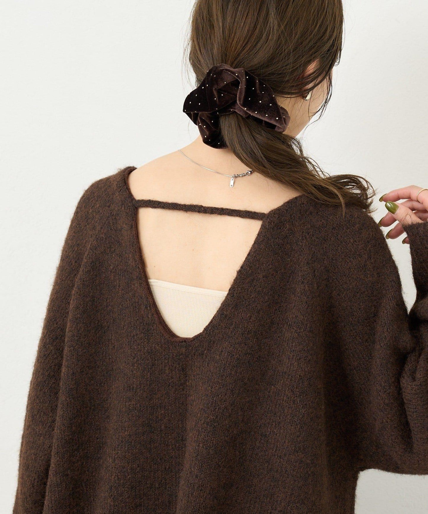 【5色可選/前後兩穿】B針織寬鬆開衫