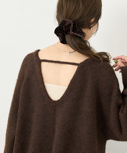 【5色可選/前後兩穿】B針織寬鬆開衫