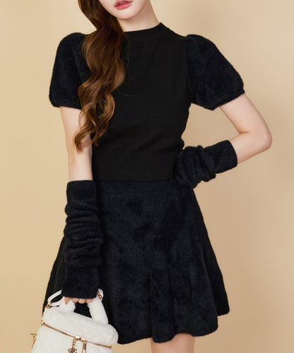 【one after another】附帶護臂針織衫