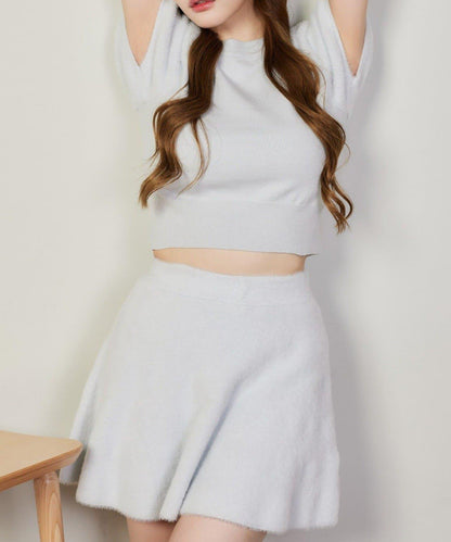 【one after another】附帶護臂針織衫