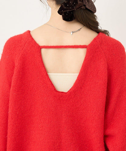 【5色可選/前後兩穿】B針織寬鬆開衫