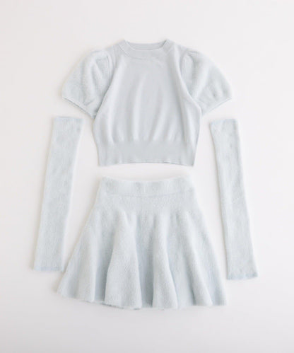 【one after another】附帶護臂針織衫