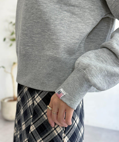 【U.S. POLO ASSN.】短款加絨套頭衫