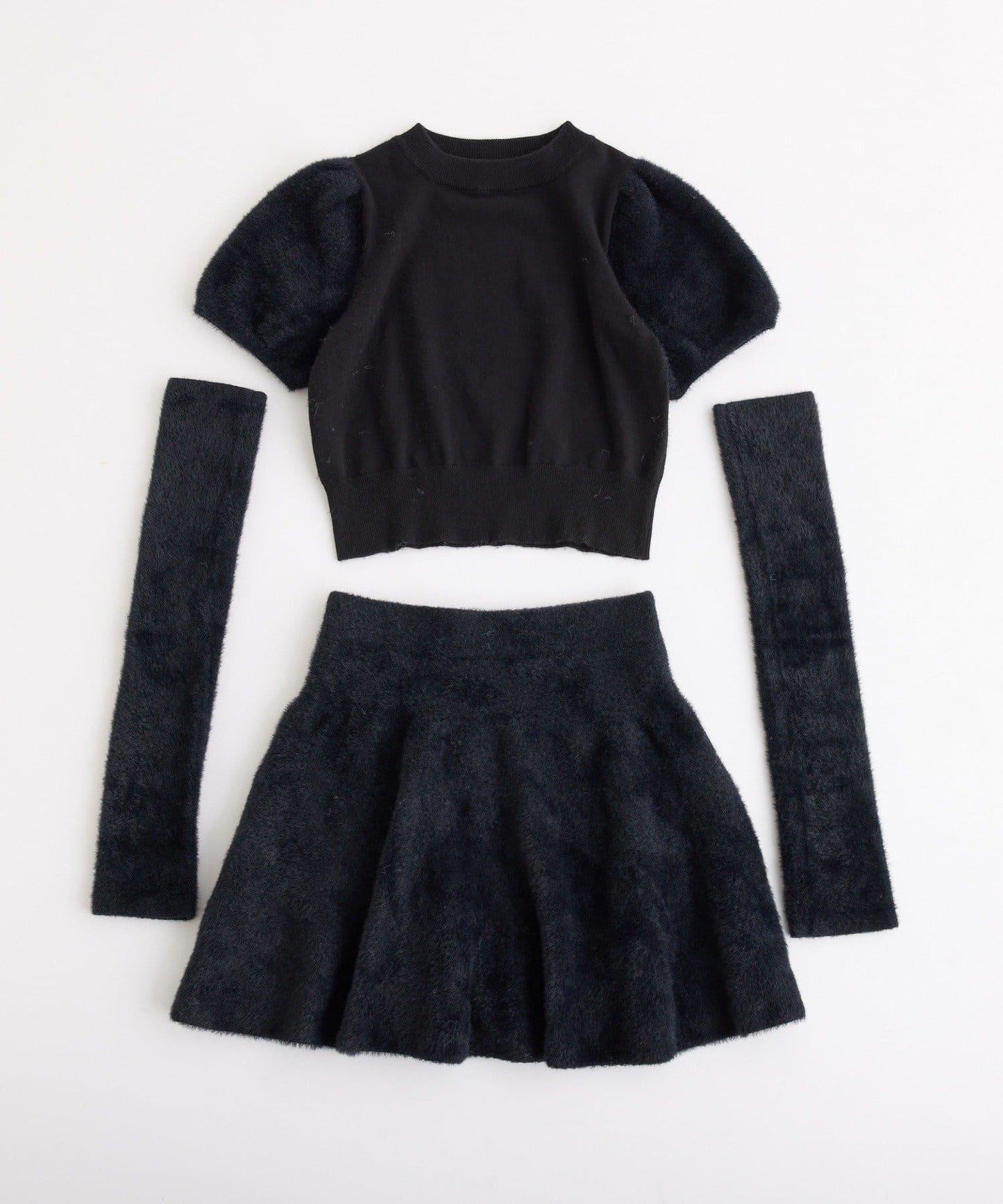 【one after another】附帶護臂針織衫