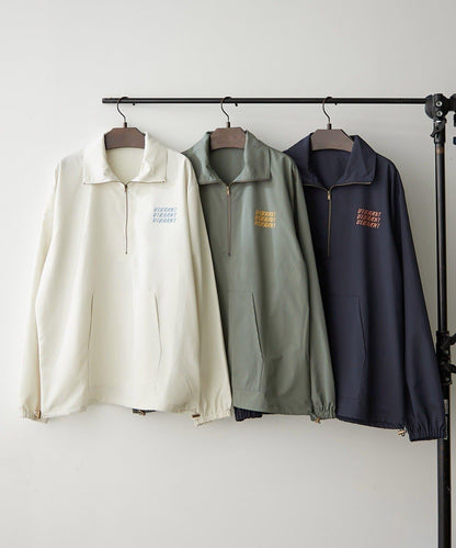 【NUNIFE】套頭式防風外套