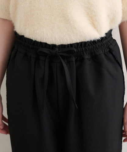 【natural couture】側邊條紋休閒褲