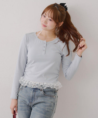 【RMAF】蕾絲掛脖上衣