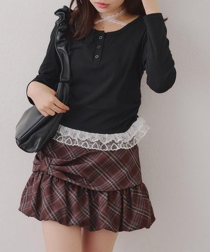 【RMAF】蕾絲掛脖上衣