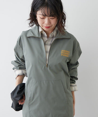 【NUNIFE】套頭式防風外套