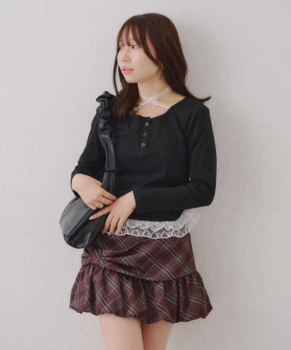 【RMAF】蕾絲掛脖上衣