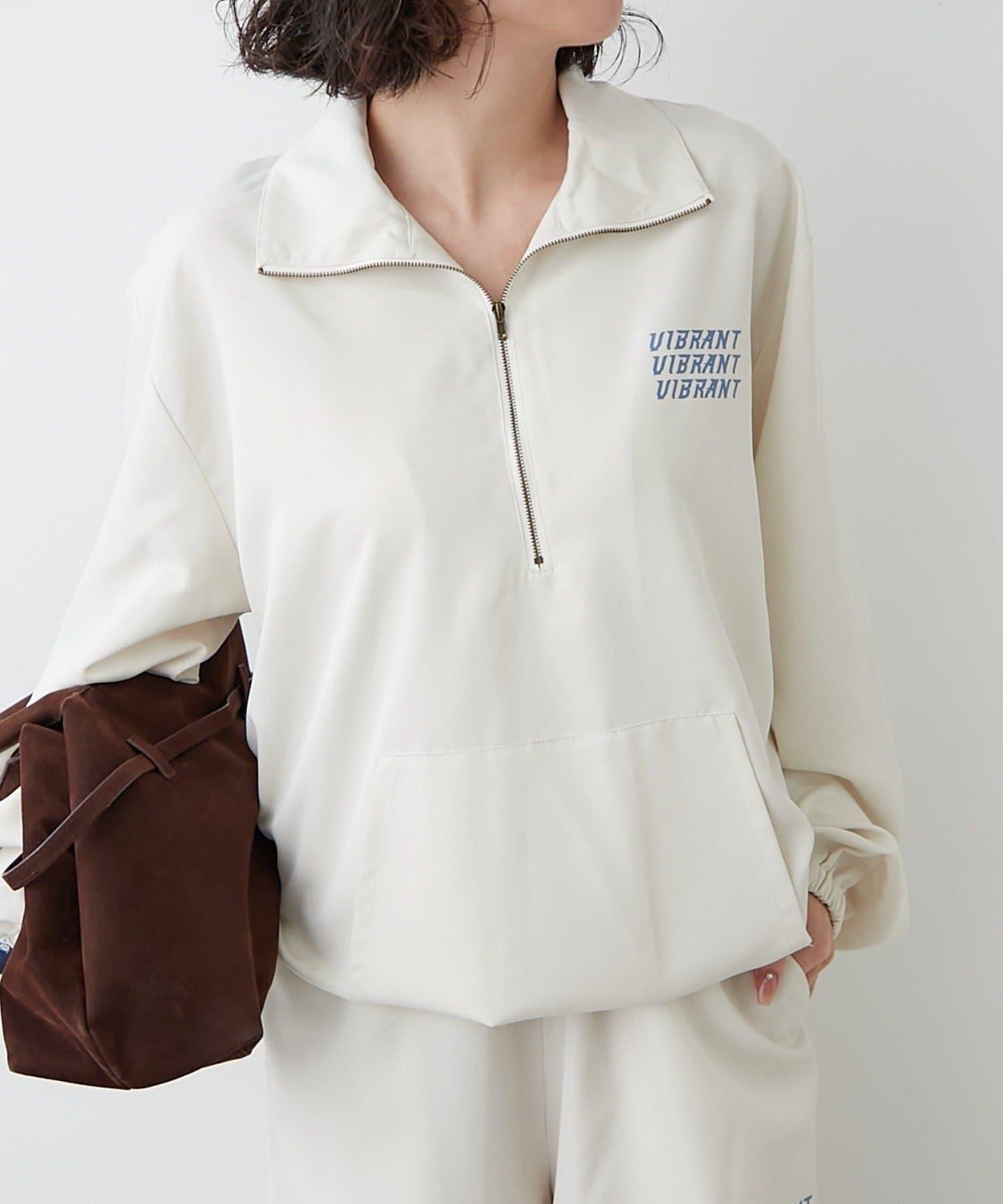 【NUNIFE】套頭式防風外套