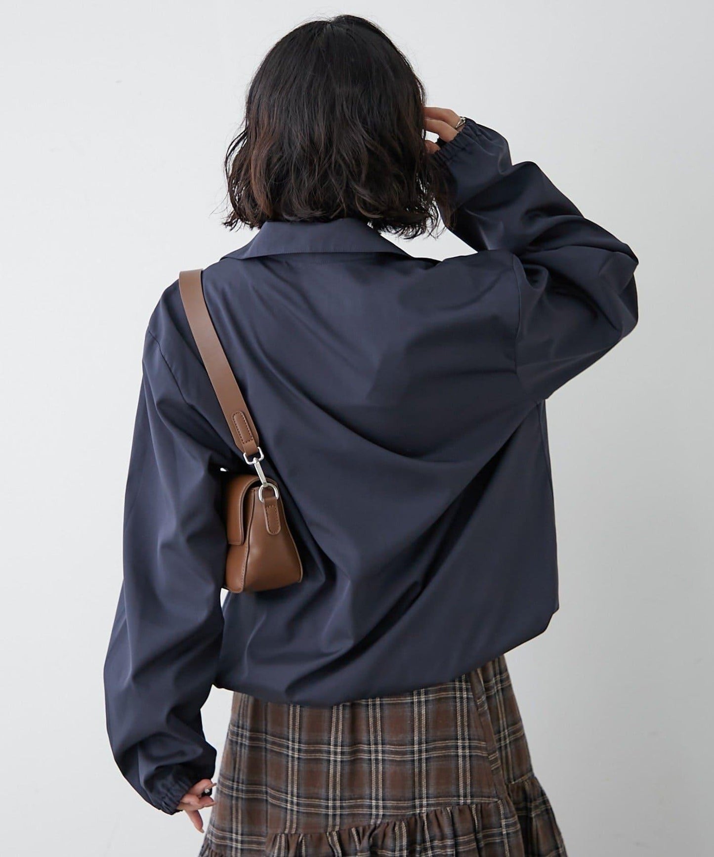 【NUNIFE】套頭式防風外套