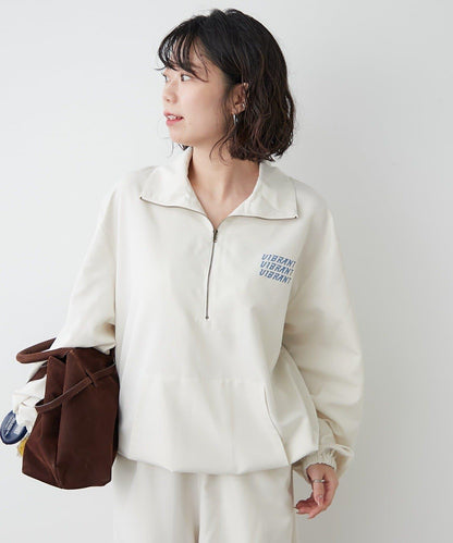 【NUNIFE】套頭式防風外套