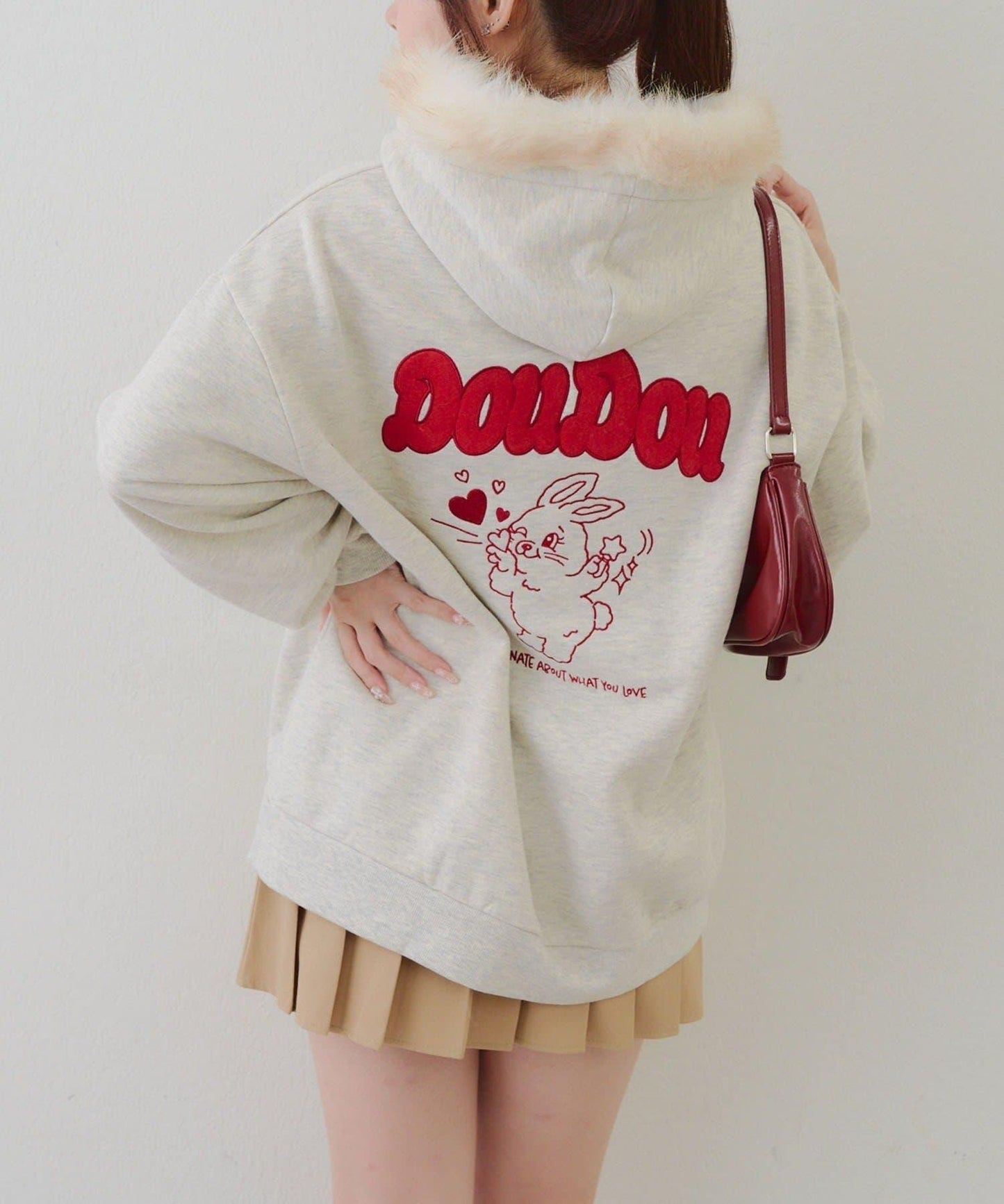 【RMAF】應援兔子加絨連帽衛衣