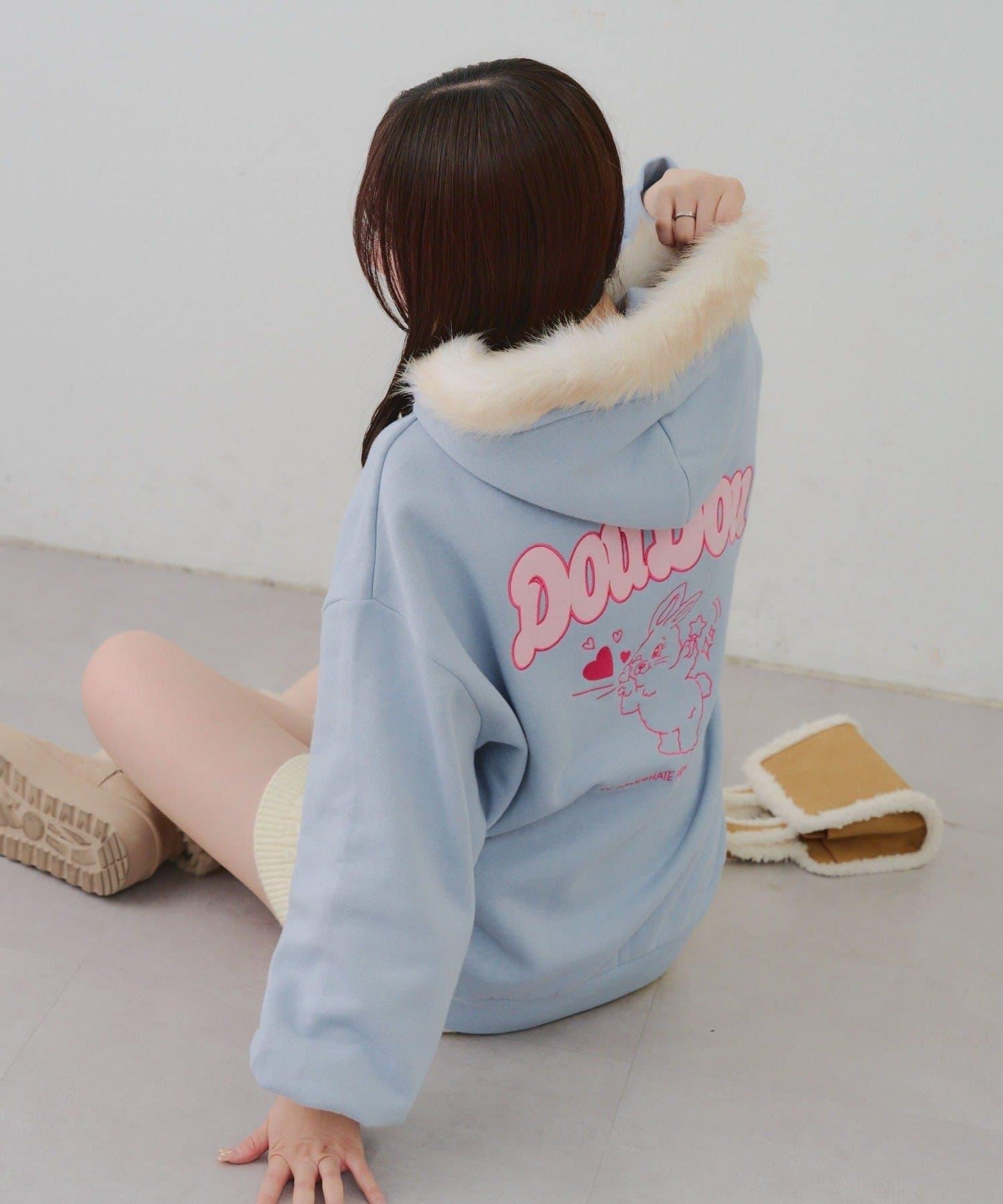 【RMAF】應援兔子加絨連帽衛衣