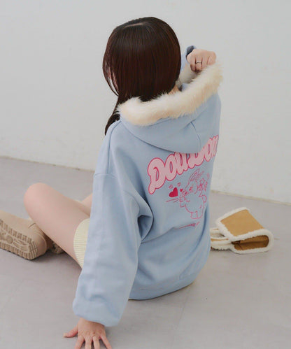 【RMAF】應援兔子加絨連帽衛衣