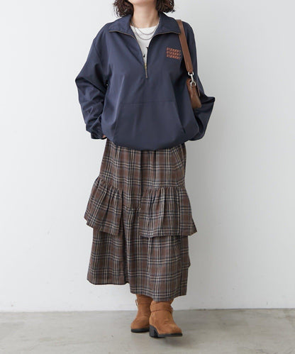 【NUNIFE】套頭式防風外套