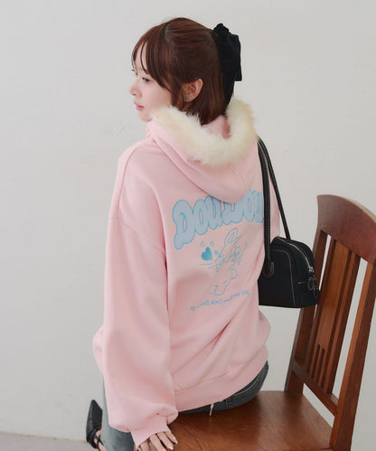 【RMAF】應援兔子加絨連帽衛衣