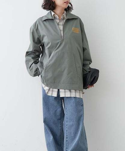 【NUNIFE】套頭式防風外套