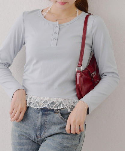 【RMAF】蕾絲掛脖上衣