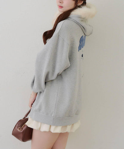 【RMAF】應援兔子加絨連帽衛衣