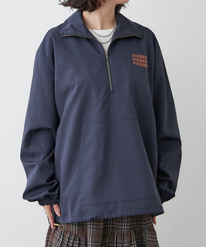 【NUNIFE】套頭式防風外套