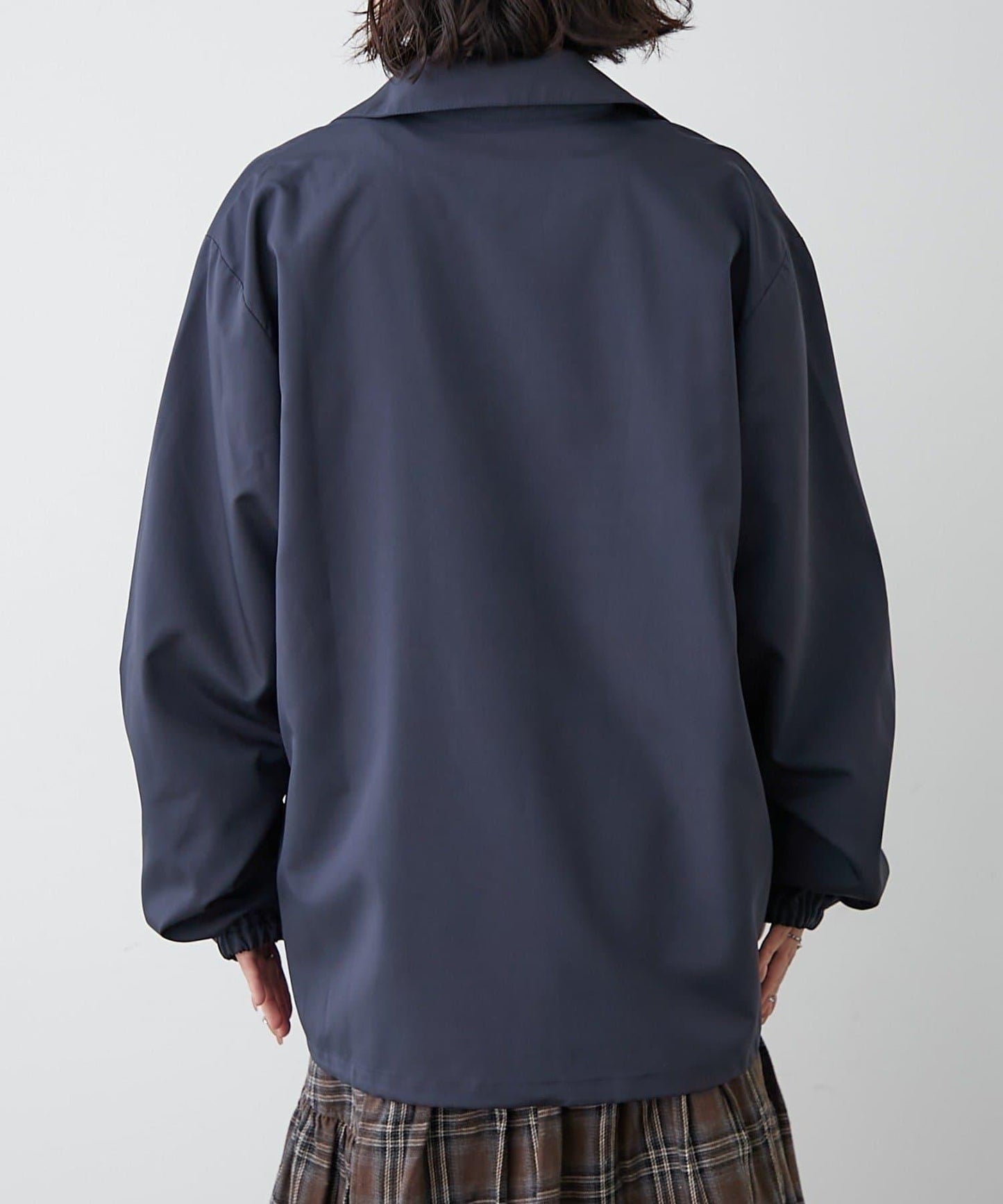 【NUNIFE】套頭式防風外套