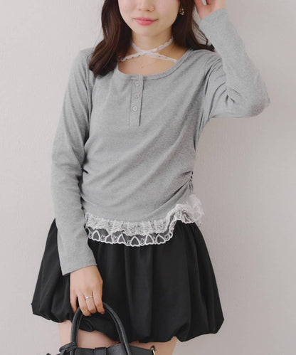 【RMAF】蕾絲掛脖上衣