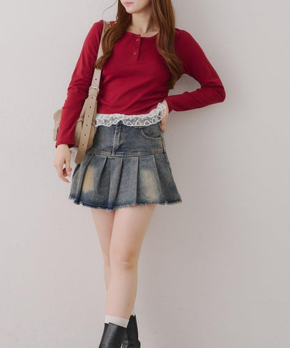 【RMAF】蕾絲掛脖上衣