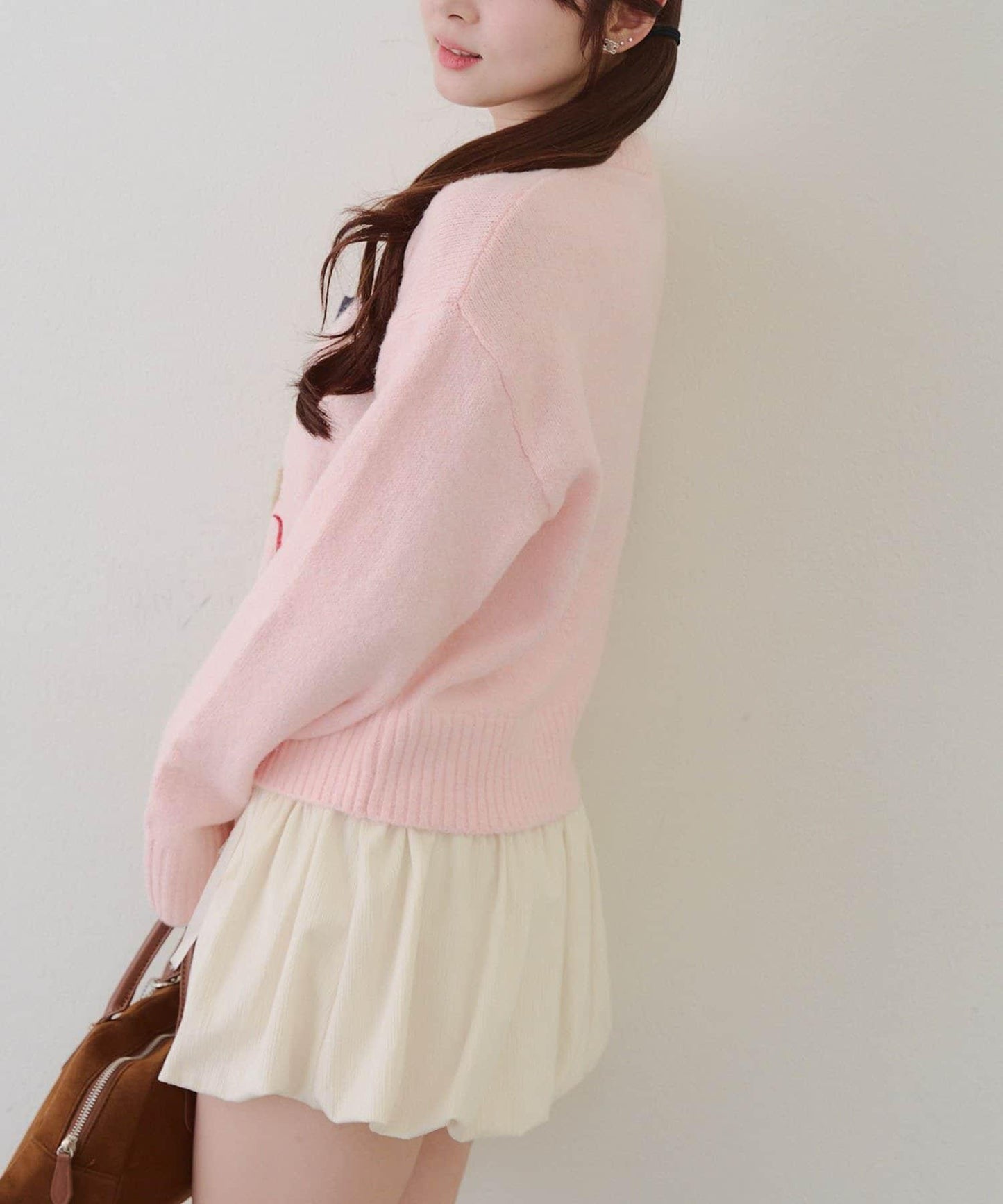 【RMAF】針織帽熊圖案套頭衫