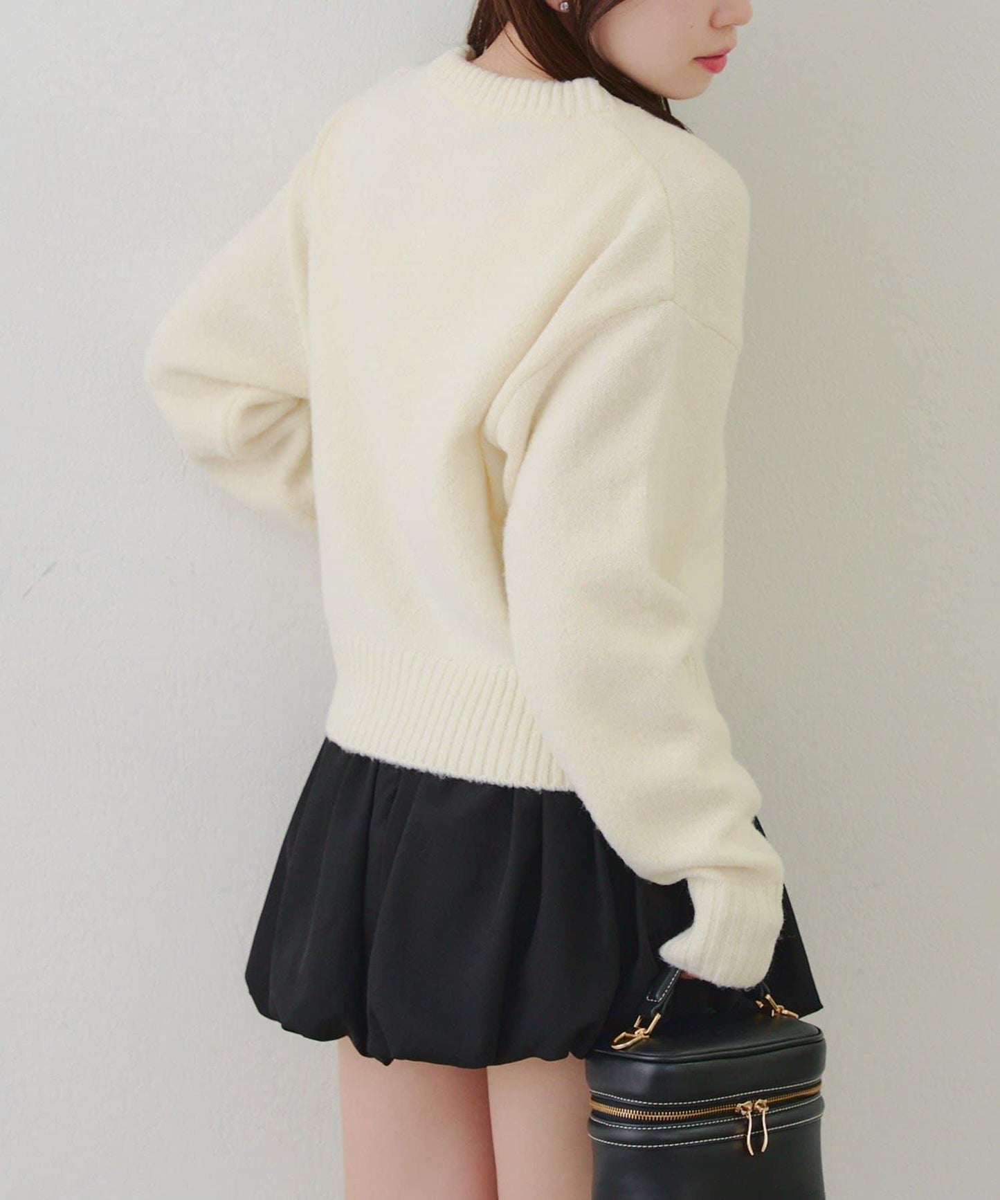 【RMAF】針織帽熊圖案套頭衫