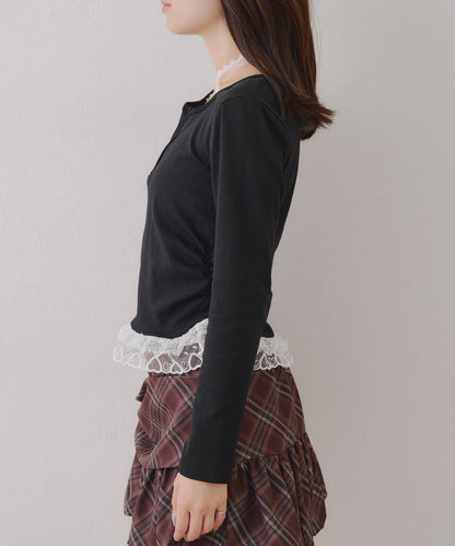 【RMAF】蕾絲掛脖上衣