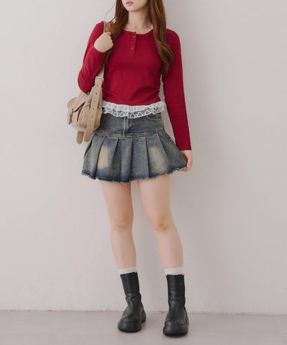 【RMAF】蕾絲掛脖上衣