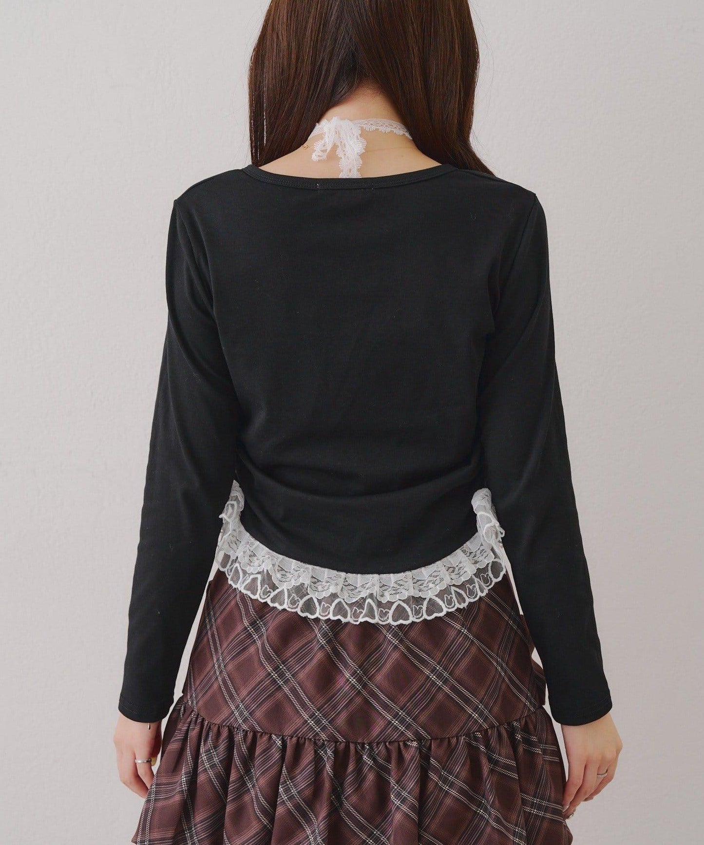 【RMAF】蕾絲掛脖上衣