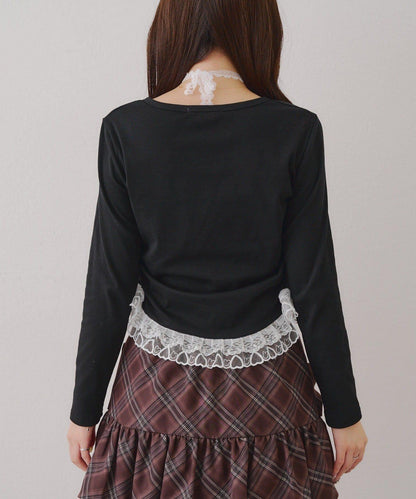 【RMAF】蕾絲掛脖上衣