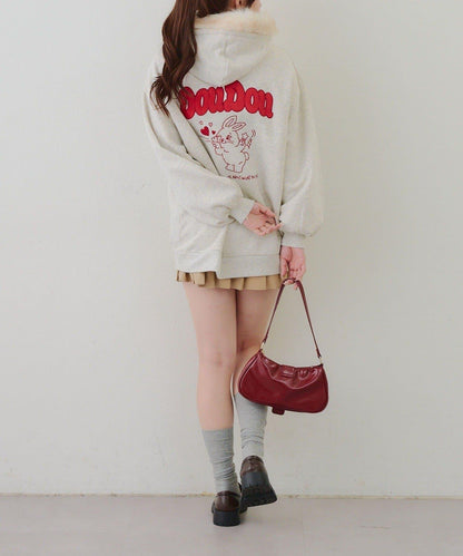 【RMAF】應援兔子加絨連帽衛衣