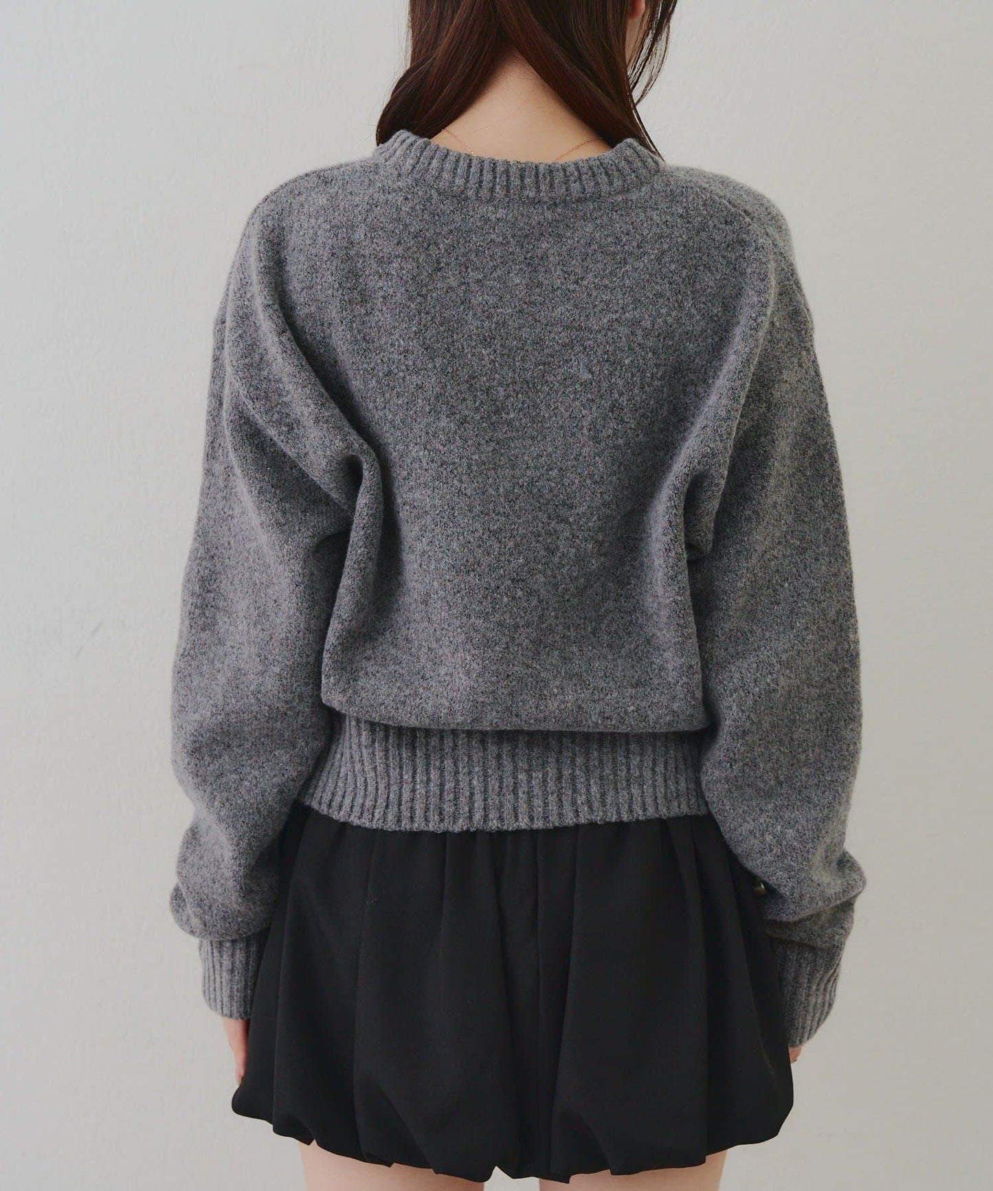 【RMAF】針織帽熊圖案套頭衫