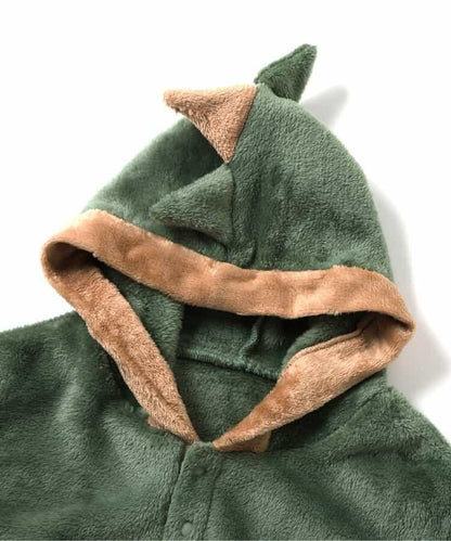 動物圖案法蘭絨睡衣