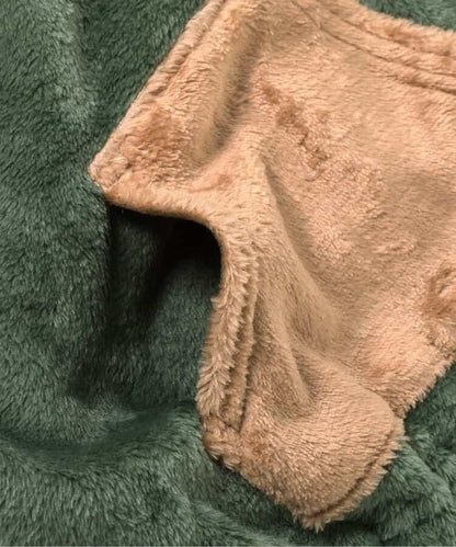 動物圖案法蘭絨睡衣