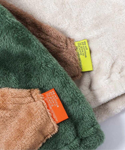 動物圖案法蘭絨睡衣