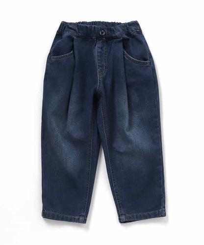 加絨保暖寬鬆打褶長褲 10分丈