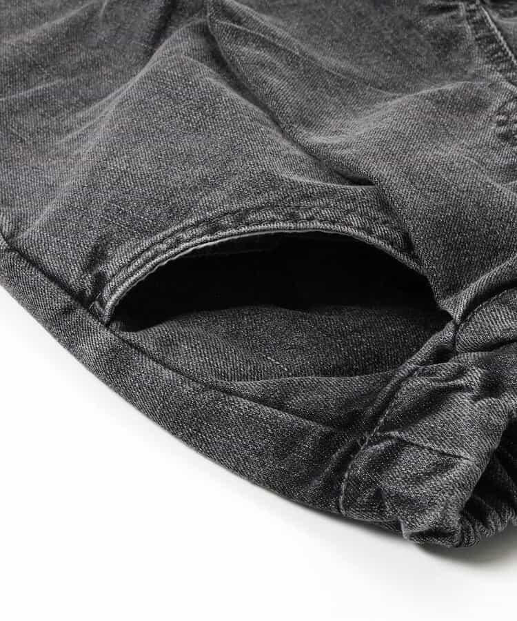 加絨保暖寬鬆打褶長褲 10分丈