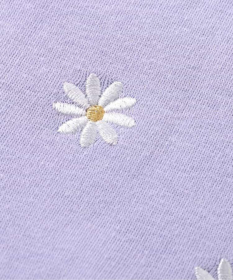 內層搖粒絨荷葉邊刺繡衛衣