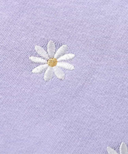 內層搖粒絨荷葉邊刺繡衛衣