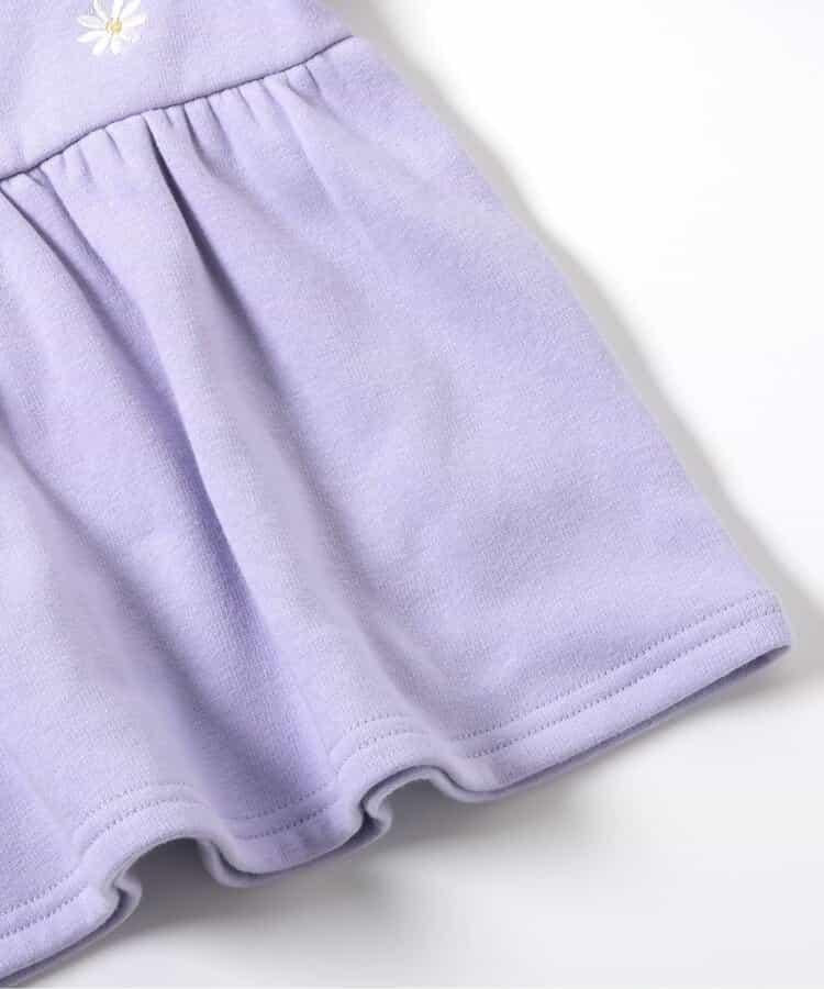 內層搖粒絨荷葉邊刺繡衛衣