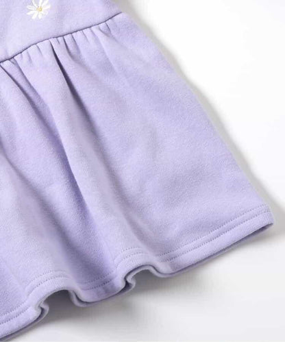 內層搖粒絨荷葉邊刺繡衛衣