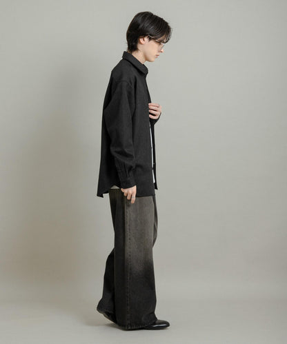 『UR TECH』人字紋常規領襯衫